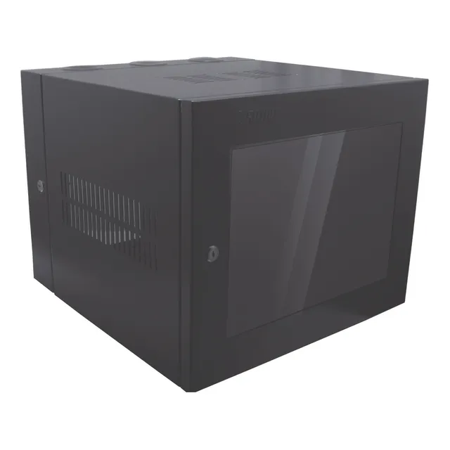Gabinete Rack Para Servidor Pared 12ru 57x60x51 Cm Abatible