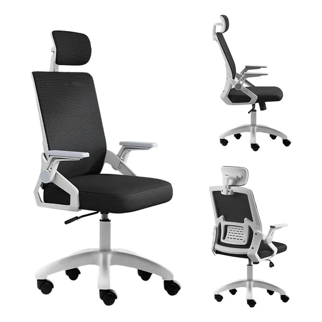 Silla Escritorio Ejecutiva Oficina Secretarial Ergonomica Blanco 1pz