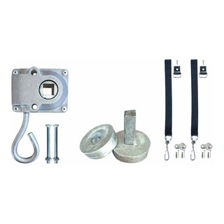 Kit Para Toldo Catraca + Buchas + Presilhas Kit Para Toldo Catraca + Buchas + Presilhas
