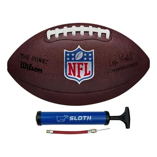 Bola De Futebol Americano Wilson Nfl Duke Pro + Bomba De Ar Bola De Futebol Americano Wilson Nfl Duke Pro + Bomba De Ar