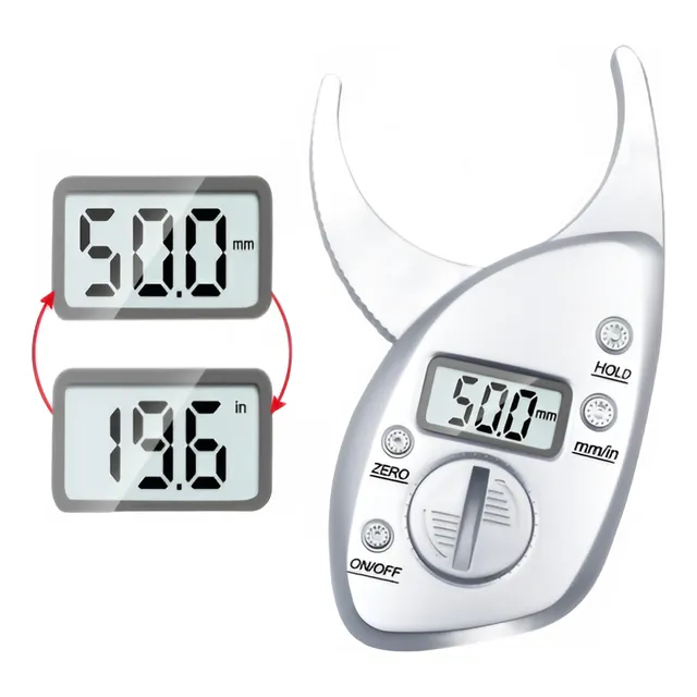 Plicómetro Digital Medidor De Grasa Corporal Adipómetro