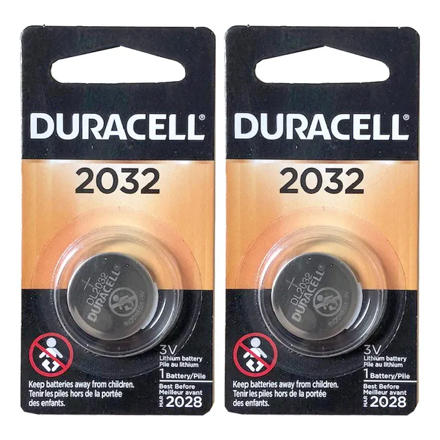 Batería Tipo Moneda Duracell Dl2032, 3 V, Litio, 200 Mah
