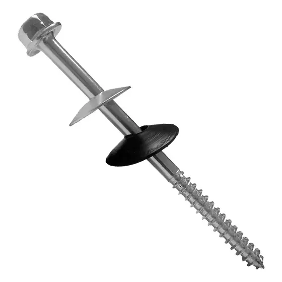 Parafuso Para Telha Fibrocimento 5/16 X 110mm - 100un