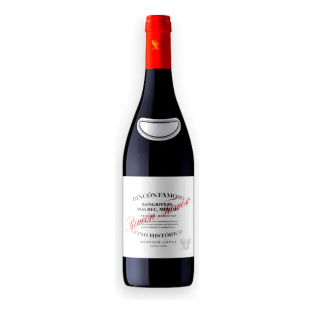 Rincón Famoso Vino Tinto Sangiovese Malbec Merlot 750ml