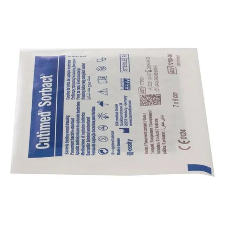 Cutimed Sorbact Malla 7x9 Cms