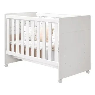 Berço Multifuncional 3 Em 1 Katatau Mini Cama Sofazinho Bebê Branco Brilho
