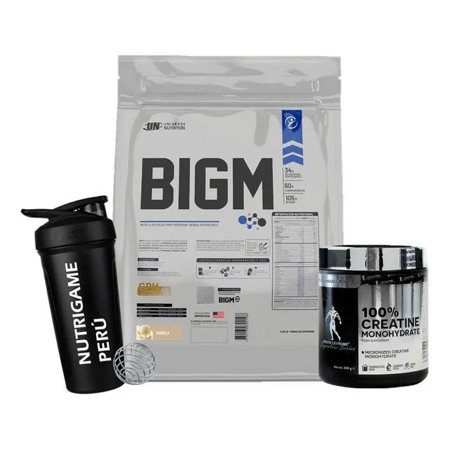 Pack Bigm 5kg + Creatina Monohidratada Kevin Levrone 300gr