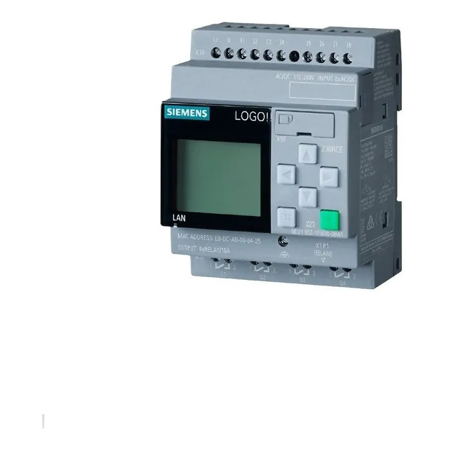 Plc Siemens Logo! V8.3 230rc 6ed1052-1fb08-0ba1  Ac-ac-rly
