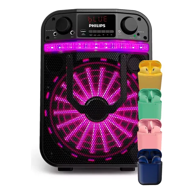 Parlante Activo Tax2206/77 Philips Party Speaker + Auri Inal