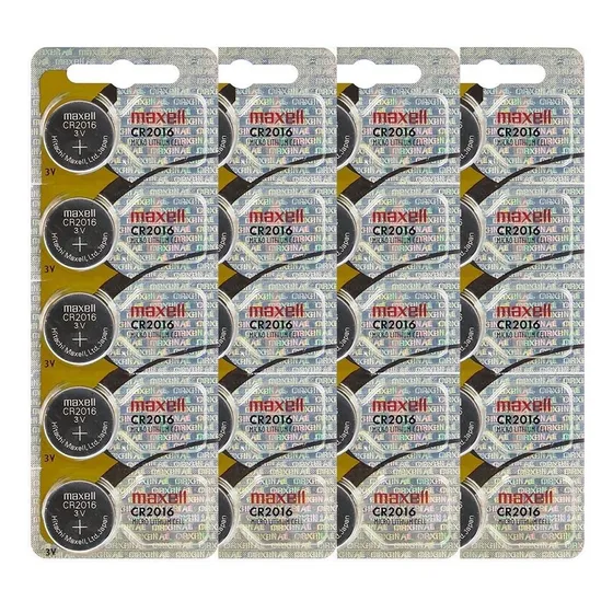 Pilas Litio 3v De Boton Cr-2016 Maxell