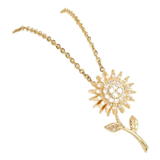 Collar De Girasol Giratorio Alivia  Estrés Relajante Tiktoks