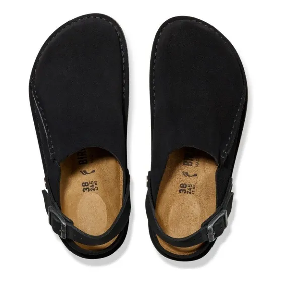 Birkenstock Modelo Zueco Lutry Premium Leve - Talle 39 Negro