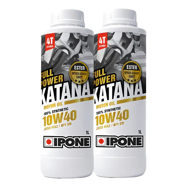 Lubricante Ipone Katana 100% Sintetico 10w40 X2 Unidades
