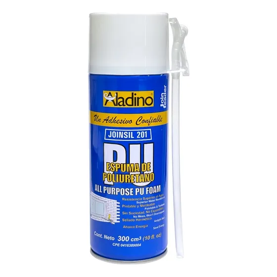 Espuma Expansiva Selladora De Poliuretano 300ml Aladino