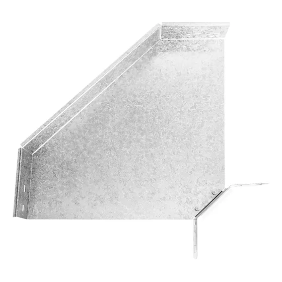 Curva Plana 90° Para Bandeja Portacable 25cm 7mm Espesor