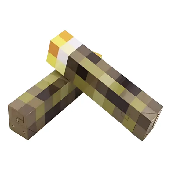 Lampara Minecraft Mesa Pared 4 Colores