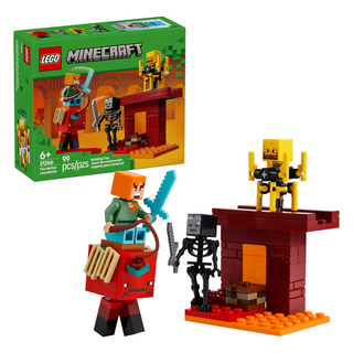 Juguete Y Set De Juego Lego Minecraft The Nether Lava Battle Juguete Y Set De Juego Lego Minecraft The Nether Lava Battle