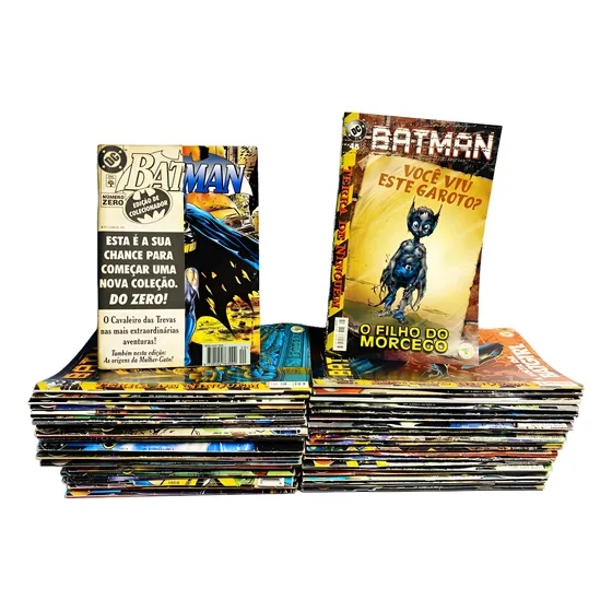 Gibi Batman 5° Série Coleção Completa 0 Ao 45 Dc Comics Editora Abril