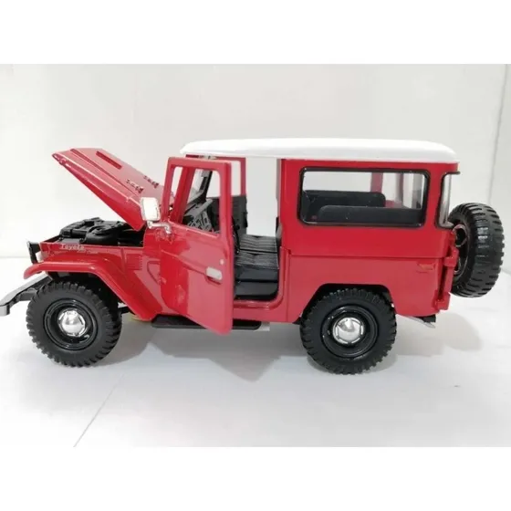 Toyota Fj40, Escala 1:24, Metal-plastico, 16.5cms, Motormax