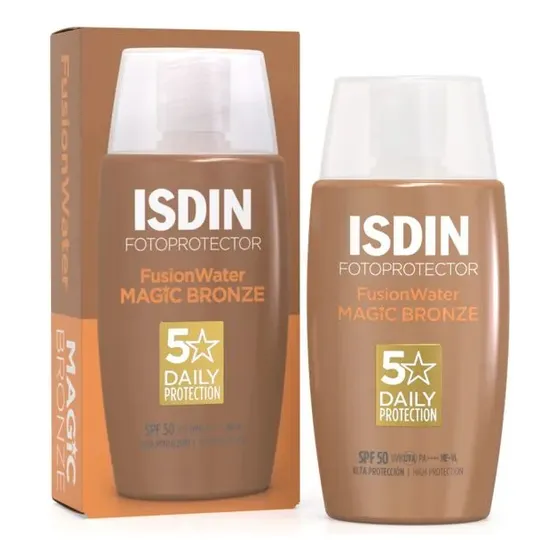 Fotoprotector Fusion Water Spf 50 - Isdin Bronze Isdin