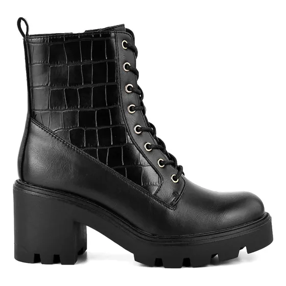 Bota Casual Taco Alto Korium Del