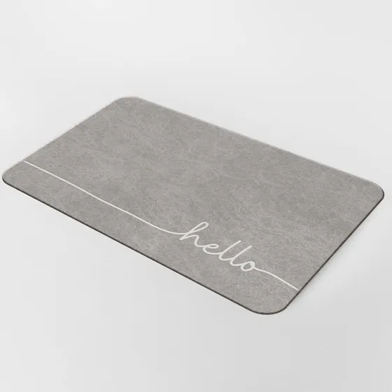 Averunion Alfombra Baño Super Absorbente Fina Suave Secado X