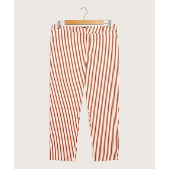 Pantalon Mujer Capri Patprimo Rojo Algodón 30071573-3532