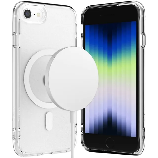 Forro Rígido Transparente Magsafe Para iPhone