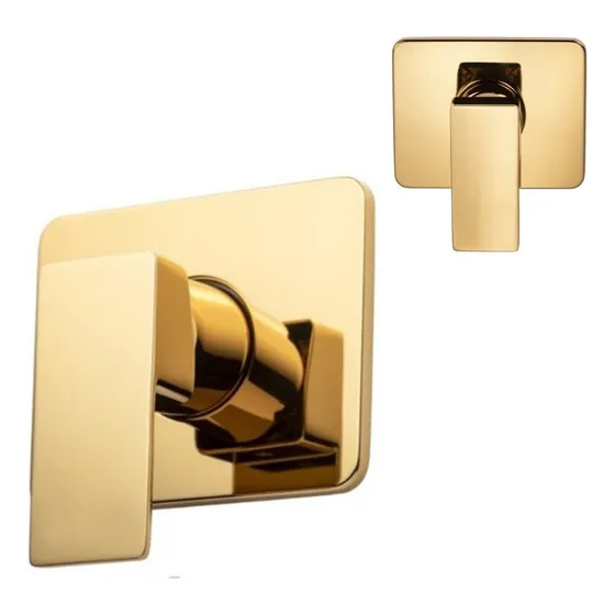Acabamento De Registro Monocomando Docol Dourado Brilhante