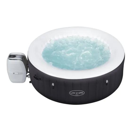 Jacuzzi Spa Inflable Redondo Miami 4 Personas 180 X 66 Cm