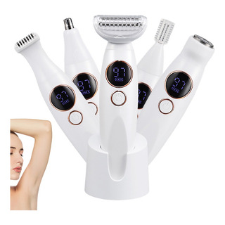 Afeitadora Corporal Portátil Multifunción Para Mujer 5 En 1 Afeitadora Corporal Portátil Multifunción Para Mujer 5 En 1