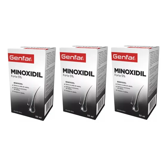 Minoxidil Forte (pack X3) Unds