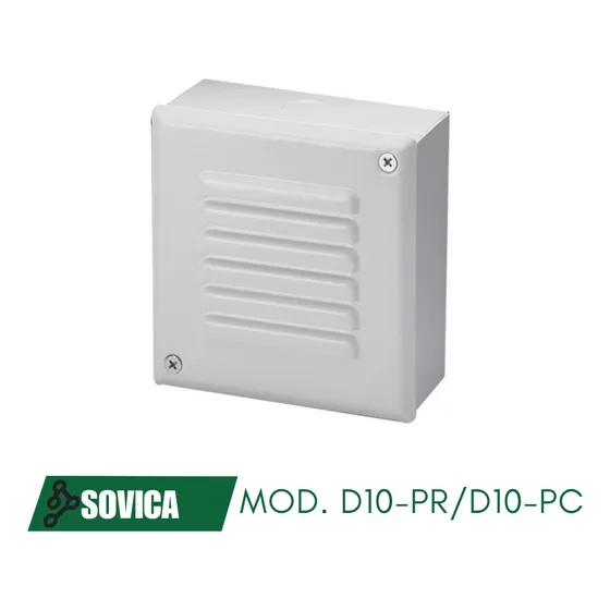 Sovica D10-pc Alarma Sonido Rojo 10w