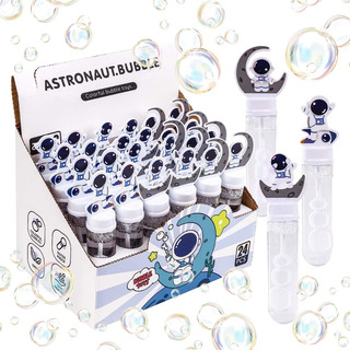 24pcs Burbujero Para Niños De Astronautas Para Regalo Fiesta 24pcs Burbujero Para Niños De Astronautas Para Regalo Fiesta