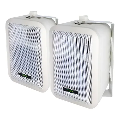 Par de Caixas de Som Tozz para Ambiente de 75W com Suporte