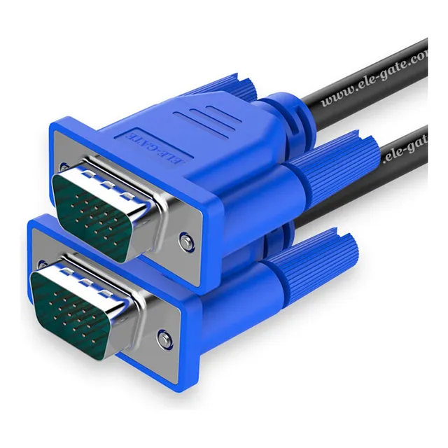 Cable Vga A Vga Macho / Macho 5 Metros Laptop Monitores