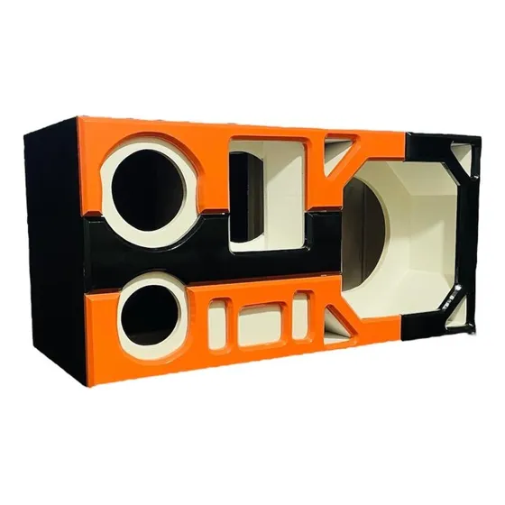 Caixa Bob Horizontal 4 Vias Invertido 12 Médio 8  Carro Top