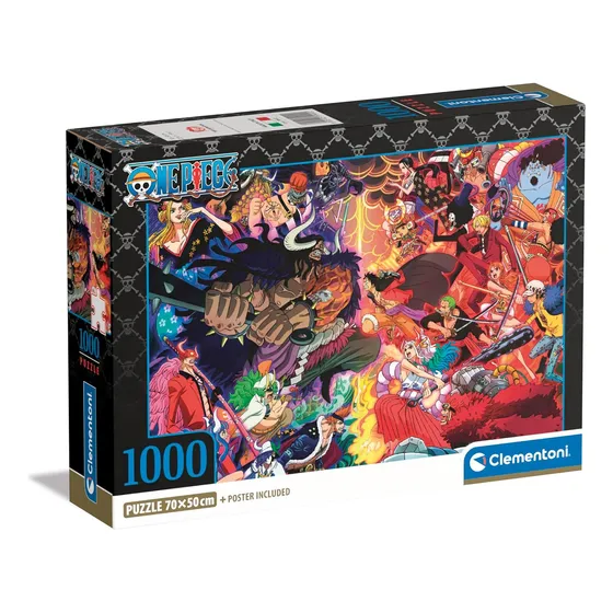Rompecabezas Puzzle Clementoni One Piece 1000 Piezas