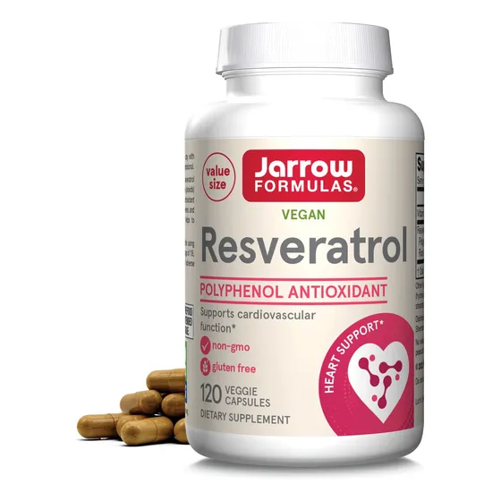 Suplemento De Resveratrol De Jarrow Formulas 100 Mg Con Vita