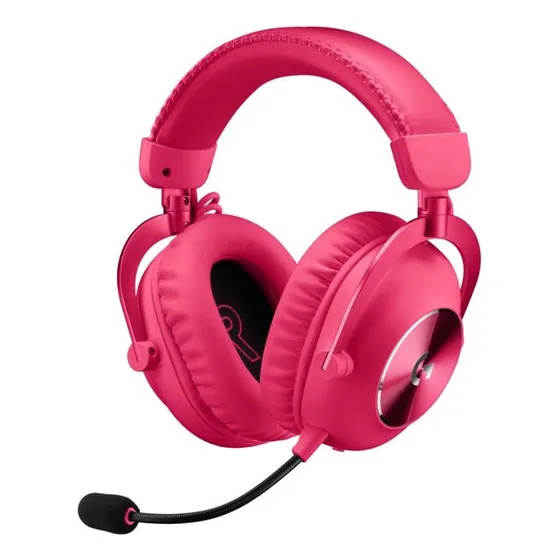 Fone Sem Fio Logitech G Pro X 2 Lightspeed Rosa - 981-001274