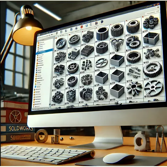 Biblioteca De Arquivos Do Solidworks 2025