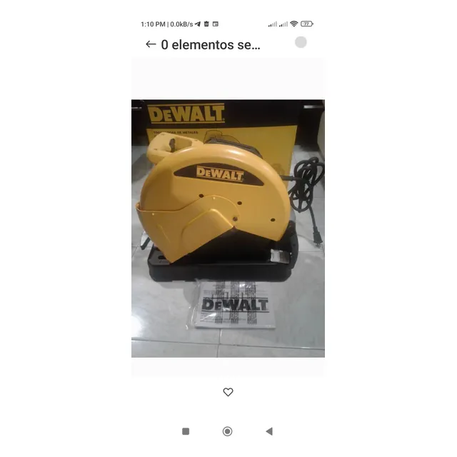 Tronzadora Dewall D 28710