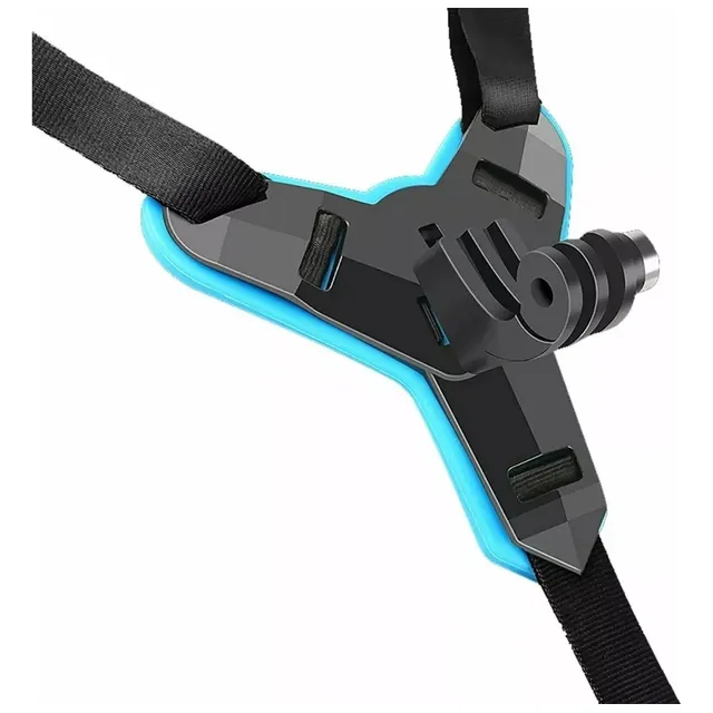 Soporte Mentonera Menton Frontal Casco Motos Gopro Y Similar