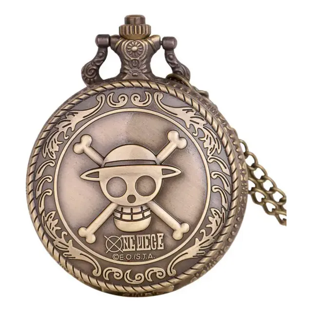 Reloj Collar Anime Pirata Luffy One Piece Potter Hogwart
