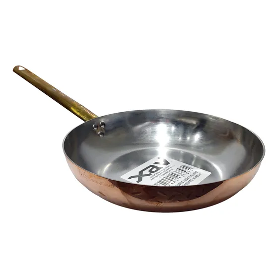 Sarten Cobre Acero Industrial Mango Cobre 28 Agnelli F. 7074