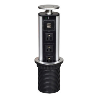 Multicontacto Torre De Alimentación Para Mesa 2 Usb Oculto Multicontacto Torre De Alimentación Para Mesa 2 Usb Oculto