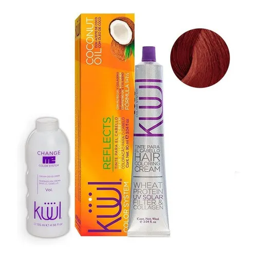 Tinta Kuul Color Reflects Cobre 90ml + Oxidante Activador