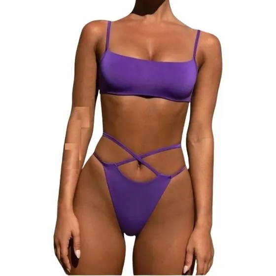 Bikini Traje De Baño Sharoll Dos Piezas,  Varios Colores..