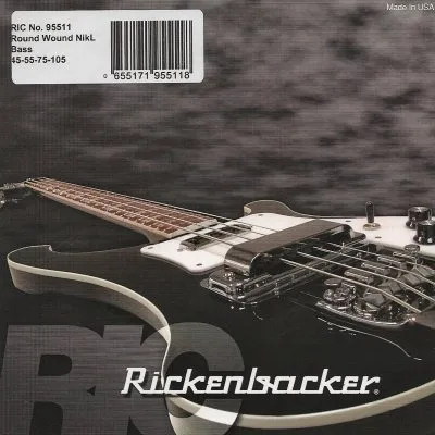 Genuine Rickenbacker Roundwound Bass Cadena 95511