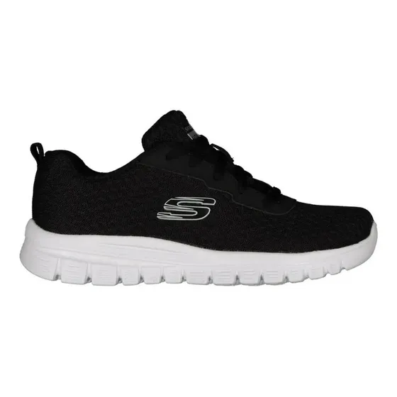 Tenis Skechers Dama Negro Memory Foam Original Comodo